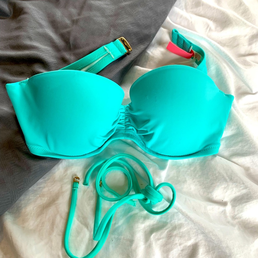 Victoria Secret Strapless bikini top. Size 34 B.